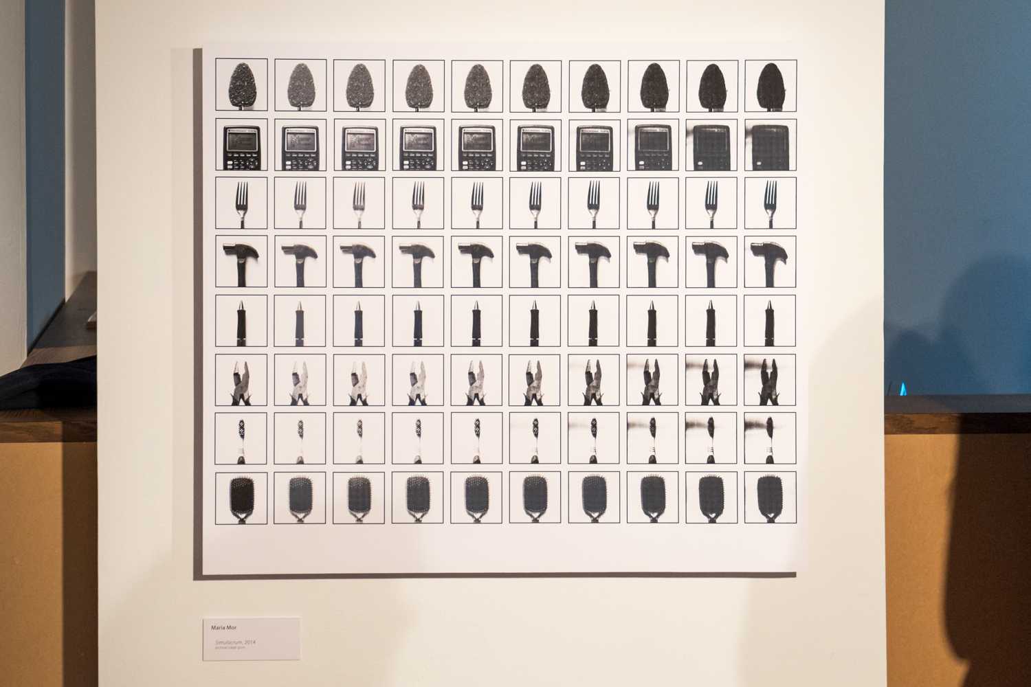 Maria Mor’s piece in the exhibit is titled “Simulacrum."  Mohammed F Emran | Web Editor