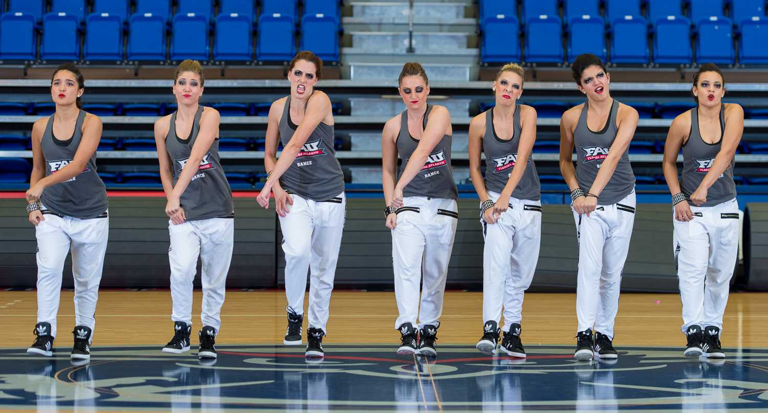 The FAU Flygirls perform at their annual Showcase before they head to Nationals.