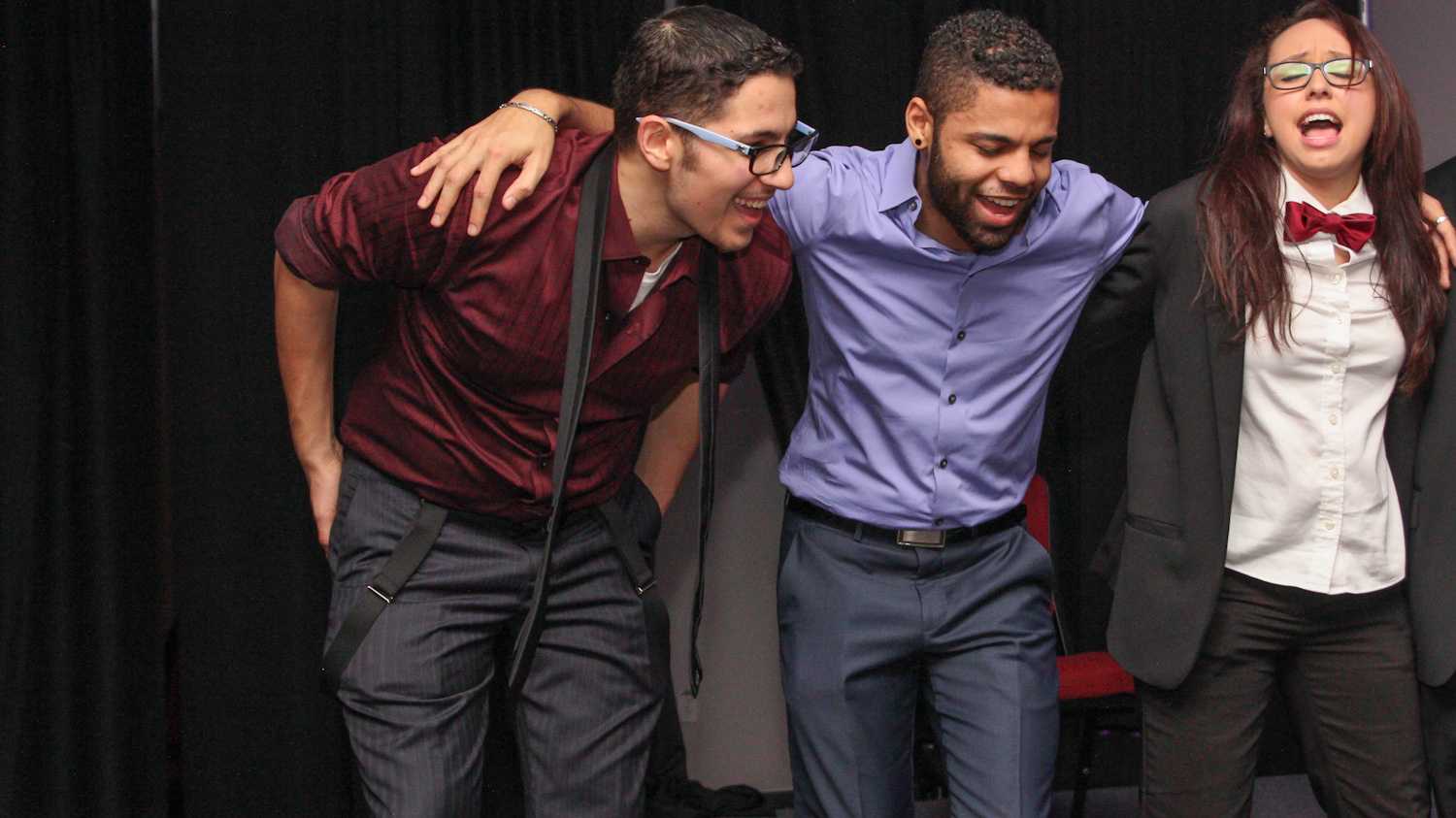 FAU students enjoying themselves at the LGBTQA Gala that took place on Friday Jan. 30th.