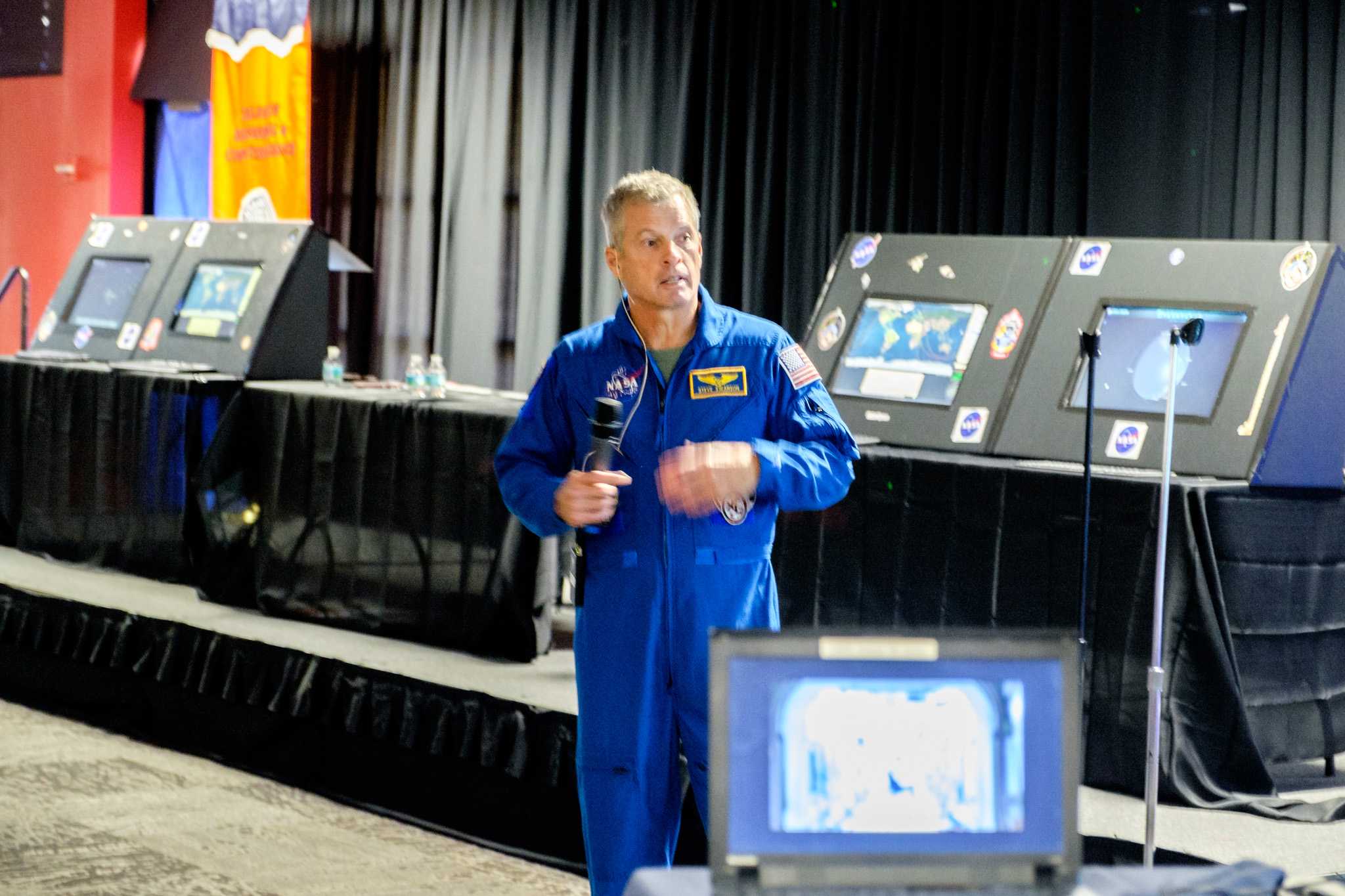 Astronaut Steven R. Swanson talks about what he did on the International Space Station. He is the first person to take a selfie on the ISS. Mohammed F Emran | Asst. Creative Director