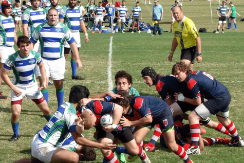 FAU Men’s Rugby Club faces off with Florida Gulf Coast University. Photo courtesy of FAU Men’s Rugby Club.