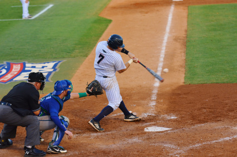 Catcher Levi Meyer went 0-2 on the day. Photo by Max Jackson 