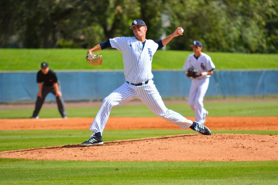 Austin Gomber was part of a very solid FAU pitching staff this year. Hell start minor league ball this summer. [Photo by Michelle Friswell] 