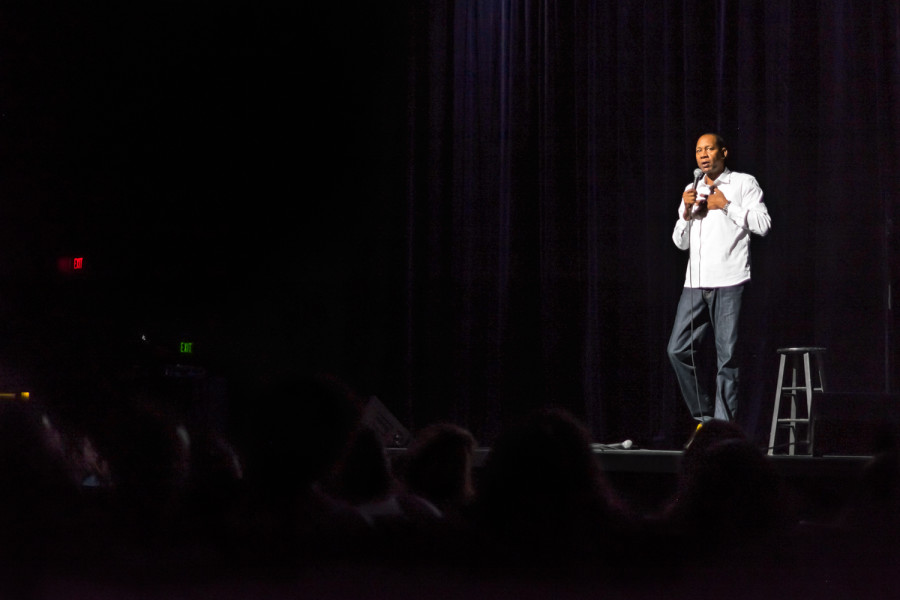 Mark Curry replaced the no show Tim Meadows. [Mohammed F Emran | Web Editor]