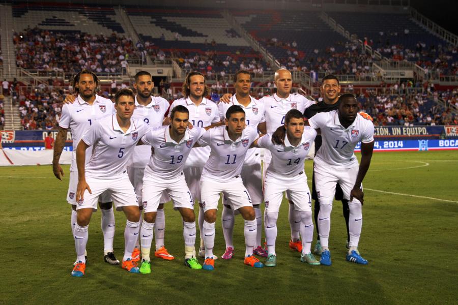 USMNT starting lineup for the Oct.14 match against Honduras. The game ended in a 1-1 tie. 