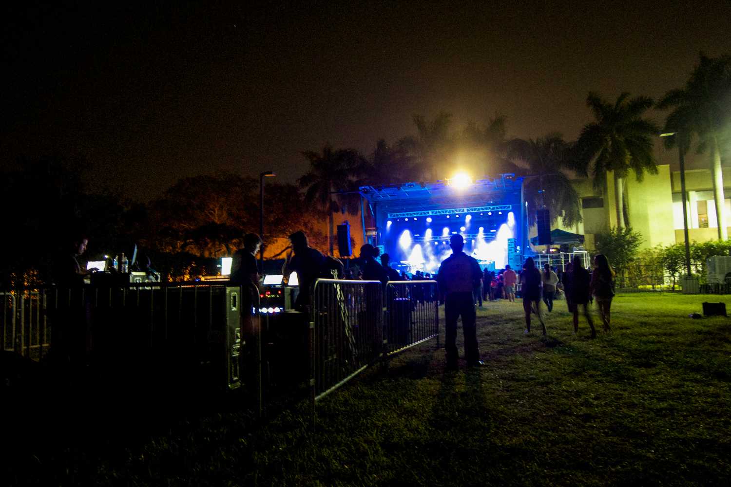 Owl Prowl concert featuring Jay Sean and T-Pain, Oct. 29, is about to start.