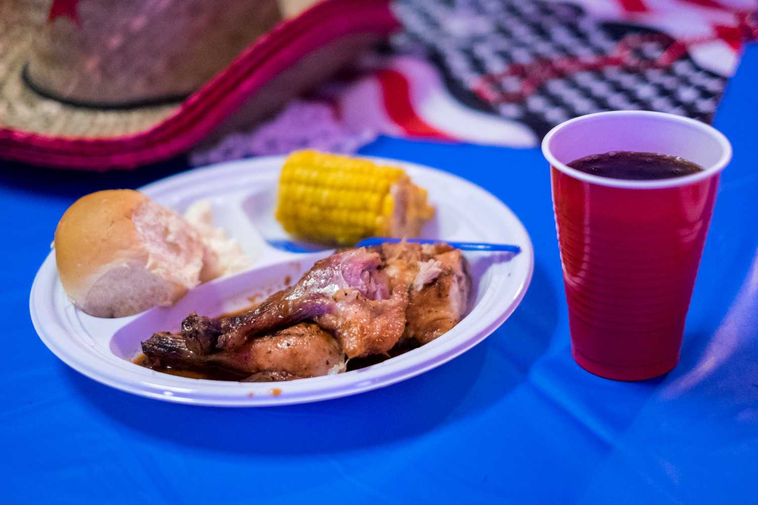 Food was catered by  Shorty’s Bar-B-Q. Mohammed F Emran | Web Editor 