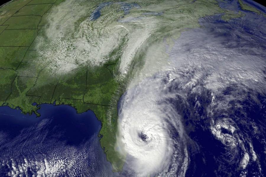Hurricane Wilma regional imagery. Photo  by Wikipedia. 