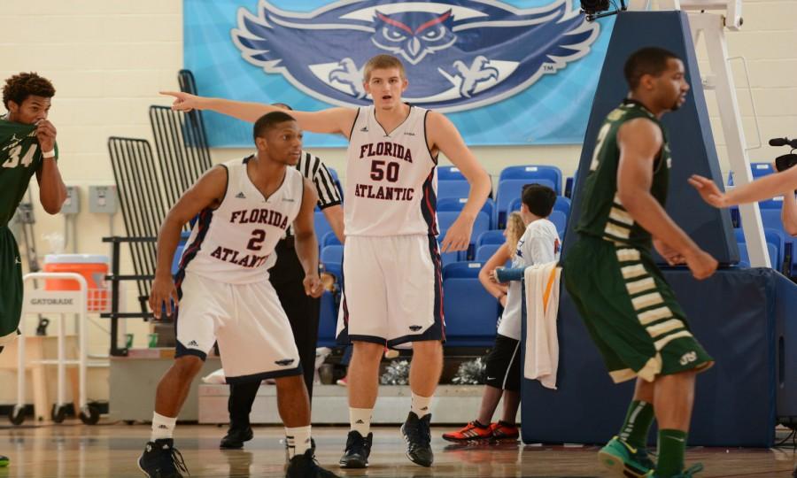 Grant Pelchen played sparingly his freshman year, but sat out the entirety of his sophomore year. Photo courtesy of FAU Athletics