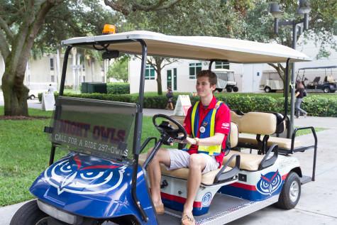 Night Owls, a nightly safety service that transpots students around the Boca Raton Campus, began in 1993. Jasmyn Williams | Contributing Photographer