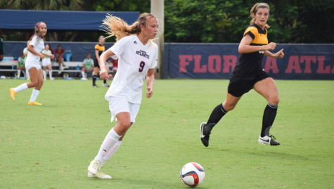 Claire Emslie took over as captain for women’s soccer this year, helping lead them to their first ever C-USA tournament berth. Photo by Ryan Lynch | Sports Editor