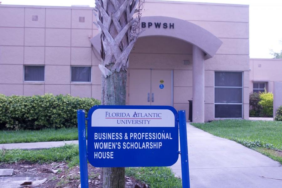 The Business and Professional Womens Scholarship House, located just behind the University Village Apartments. Photo by Wesley Wright | Business Manager