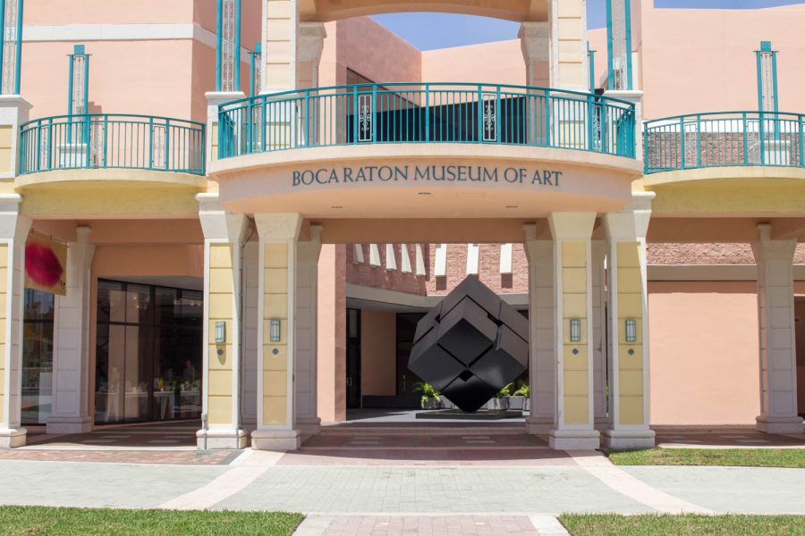 The Boca Raton Museum of Art, which is located to the left of the Amphitheater in Mizner Park. Andrew Fraieli | Managing Editor