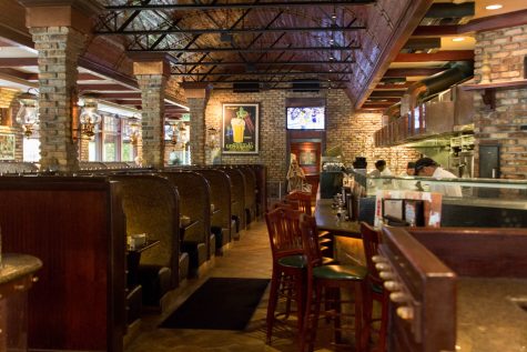 The inside of the dining room of Brewzzi, located on Glades Road. Andrew Fraieli | Managing Editor
