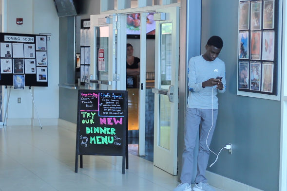 Despite offering a variety of food specials and being located on campus, Living Room Theaters struggles to capture the attention of FAU students. Taylor Craig | Video Journalist