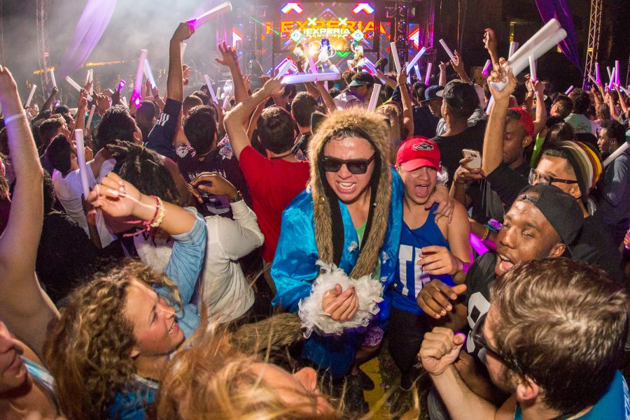 Students celebrate at Owl Fest last year. Max Jackson | Staff Photographer