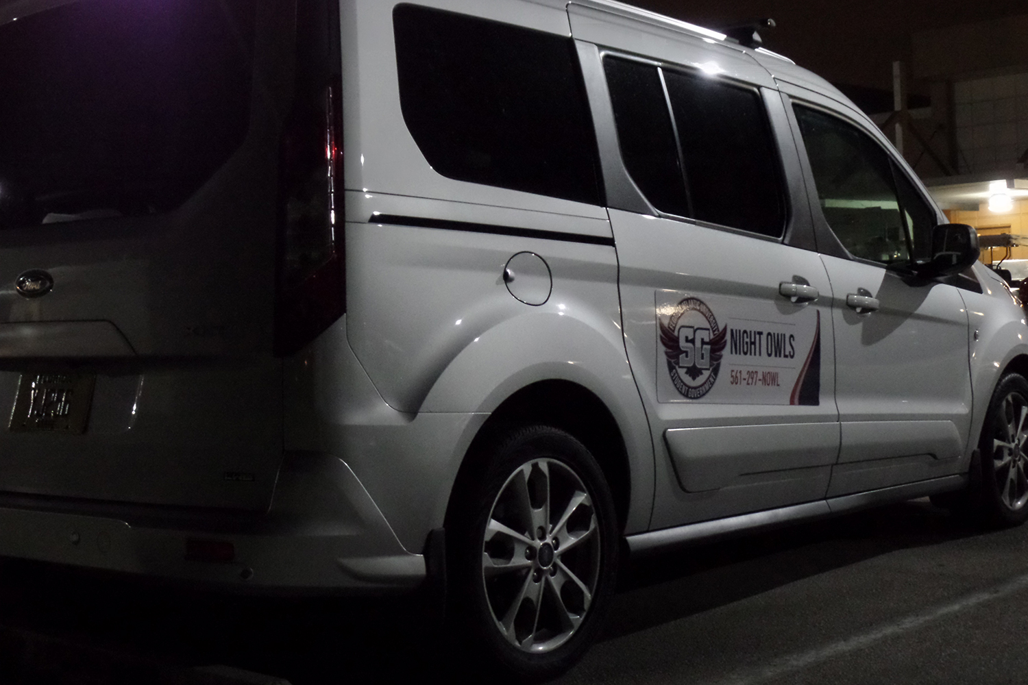 The new 2016 Ford Transit van in operation by Night Owls. J. Chris Hall | Contributing Writer