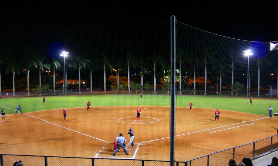 FAU played a fall scrimmage game against Keiser University on Oct. 28. FAU went on to win against Keiser 9-2. 