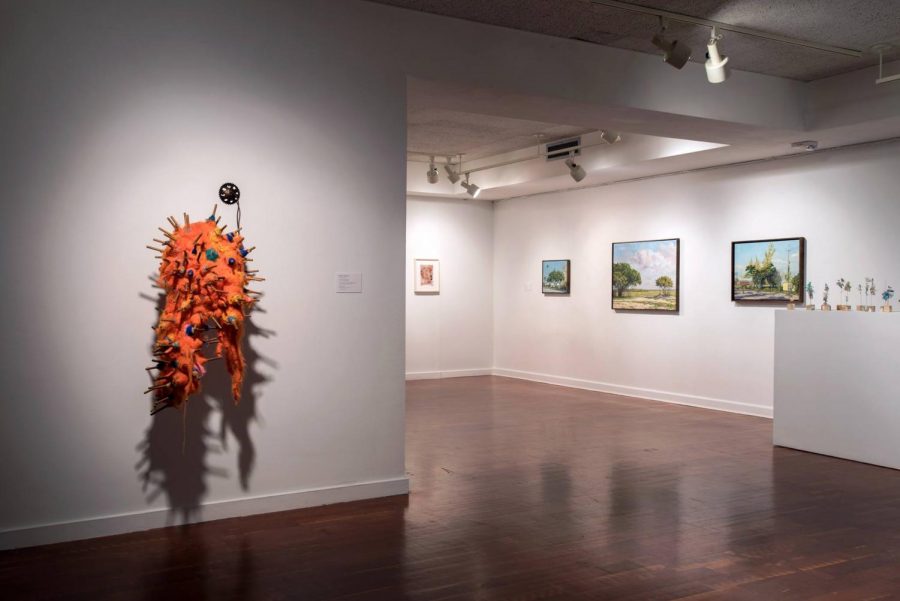 The Consortium was last hosted at FAU in 2015, and its pieces could be sculptures, paintings, or any other form of art, as seen above. Photo courtesy of FAU Galleries Facebook page 