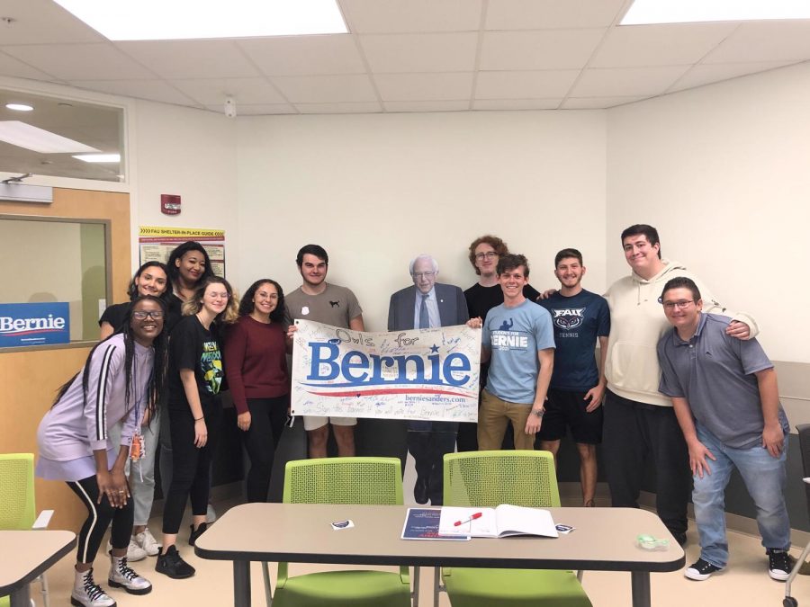 The once Owls for Bernie club at FAU will now be called Owls for All after presidential candidate Bernie Sanders suspended his campaign. Photo courtesy of Owl Central. 