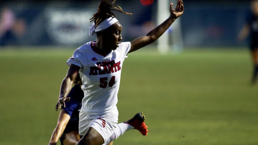 Miracle Porter scored the game-winning goal against North Texas.