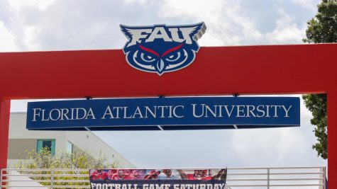 The entrance to the Breezeway at FAU. Photo by Eston Parker III.