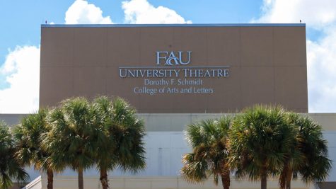 FAUs University Theatre, an extension of the Dorothy F. Schmidt College of Arts and Letters. Photo by Eston Parker III.