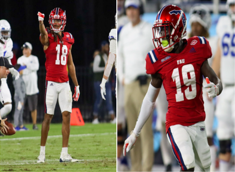 TJ Chase (left) and Willie Wright (right) both entered their names for the 2022 NFL Draft on Dec. 13, 2021.