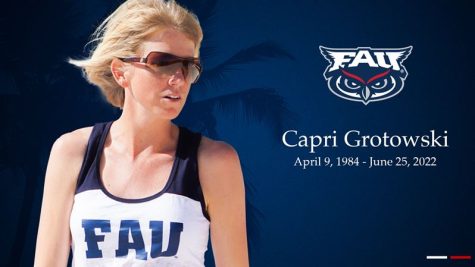 FAU beach volleyball head coach Capri Grotowski dies from breast cancer at 38