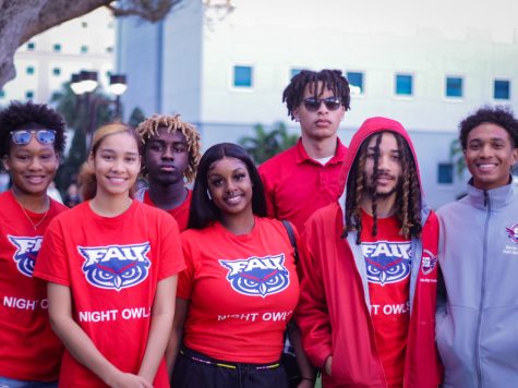 (Left to right) Tania Clark, Justice Nelson, Olivier Derviois, Alexia Anderson, Malcolm Turner, Jairi Williams, and Devin Antoine were the 7 leaders of the Safety Walk 2023.