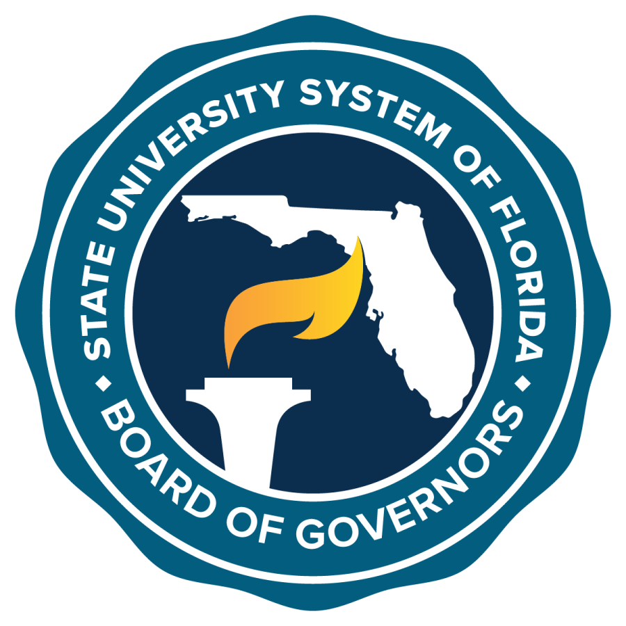 Official State University System (SUS) of Florida Board of Governors logo.