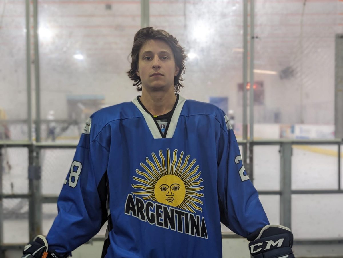 Photo of Matias Weir in his Team Argentina uniform.