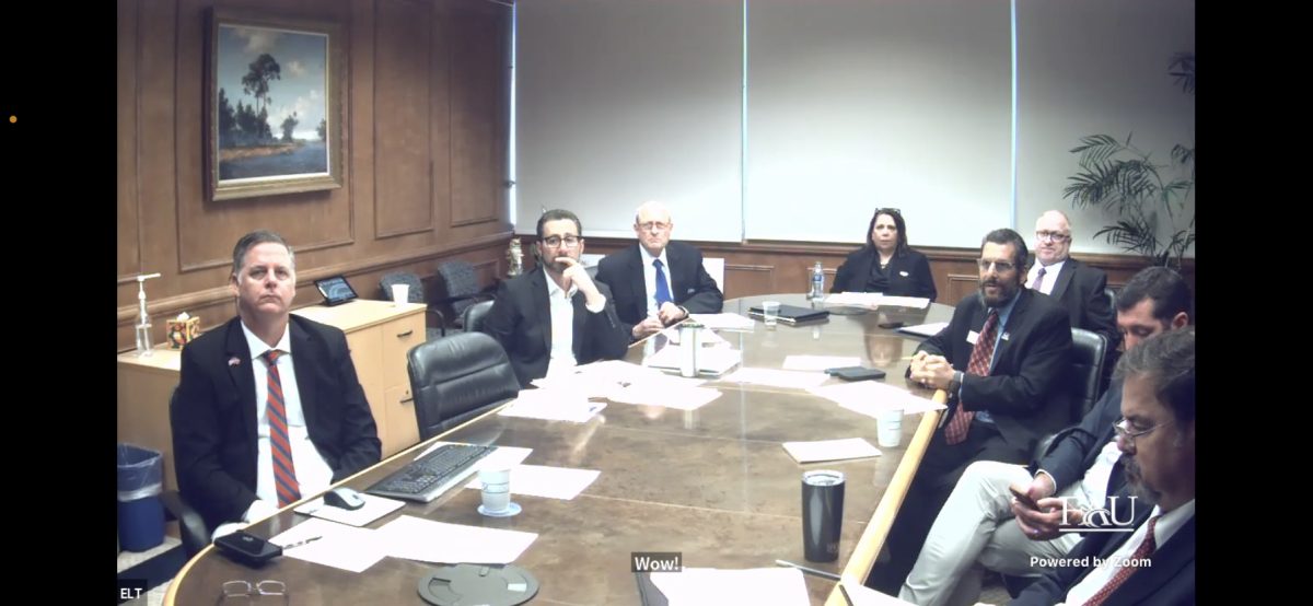 Screenshot of the BOT meeting on Wednesday