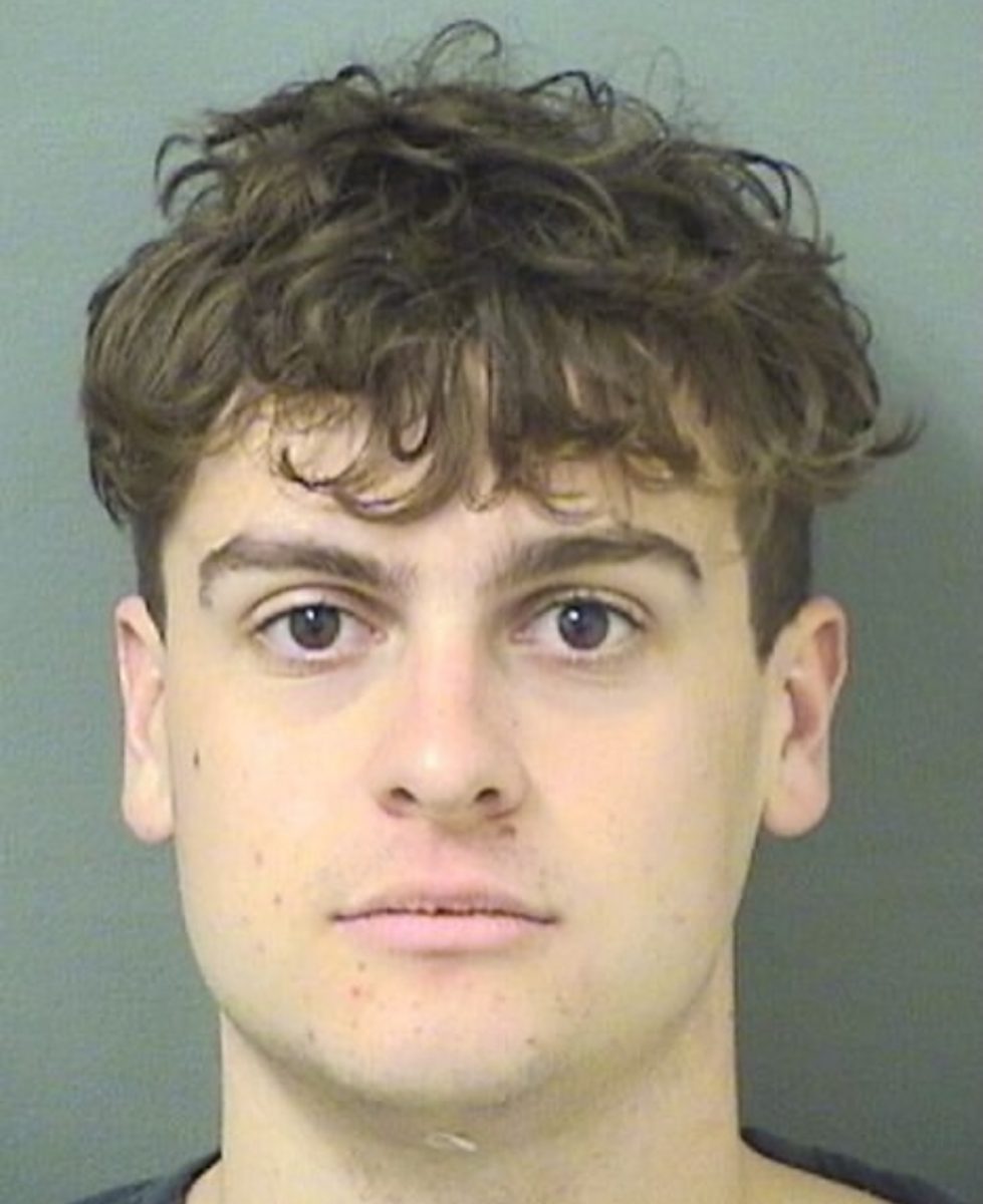Jackson Detwiler's mugshot courtesy of Instagram
