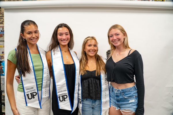 (Left to right) The University Press’s 2026 graduating class: Fallon Lanteigne, Angelina Martell, Gabriela Quintero, and Madison Norton.