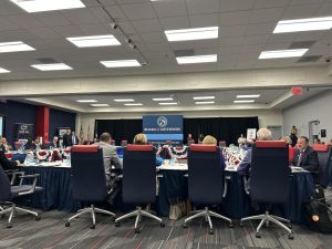 The Board of Governors meeting in the Live Oak room of the Student Union on FAU’s Boca Raton campus on Thursday.